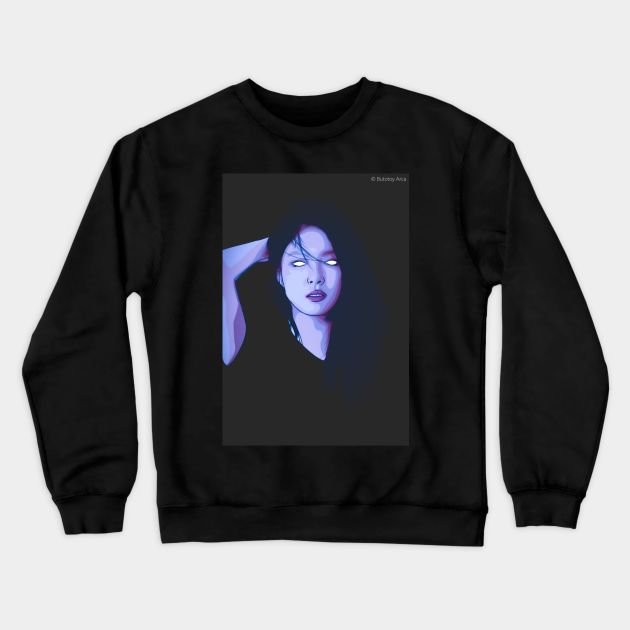 Korean Actress Crewneck Sweatshirt by Butotoy